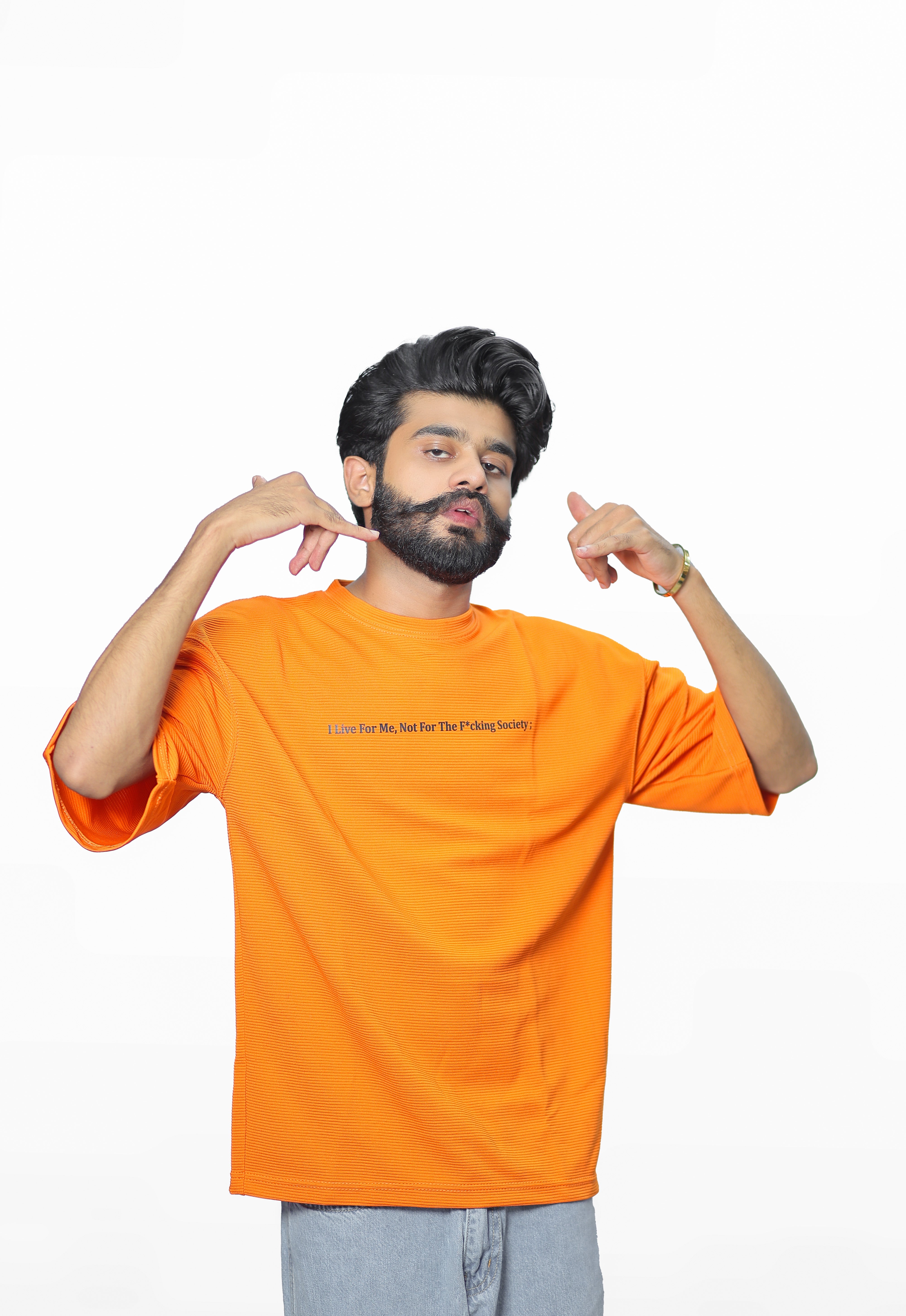 Oversized Orange Tee